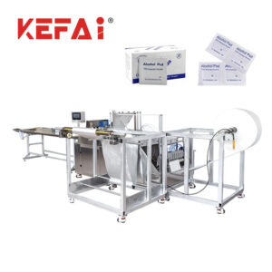 Máquina empacadora de hisopos de algodón con alcohol KEFAI
