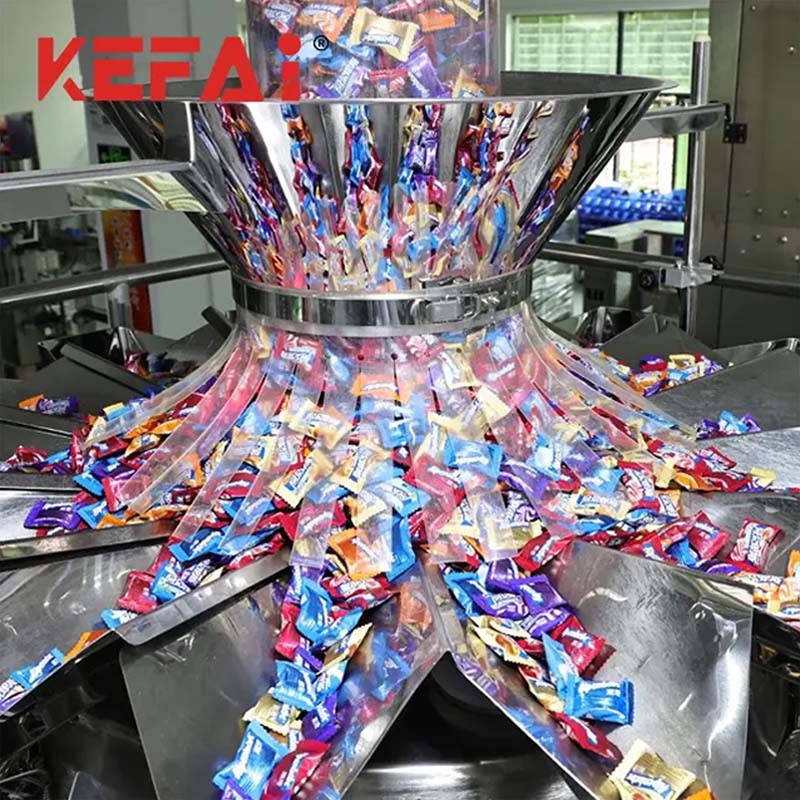 Detalle 1 de la máquina envasadora de dulces KEFAI