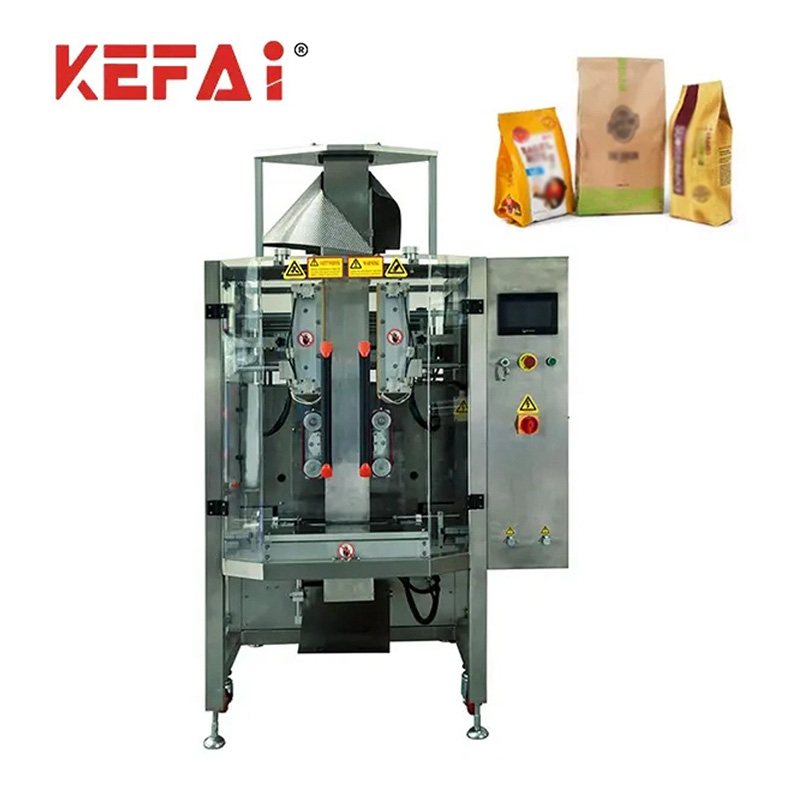 Máquina envasadora de bolsas con cuatro sellos KEFAI