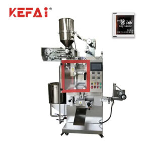 Máquina envasadora de rodillos de pasta automática de alta velocidad KEFAI, salsa de soja