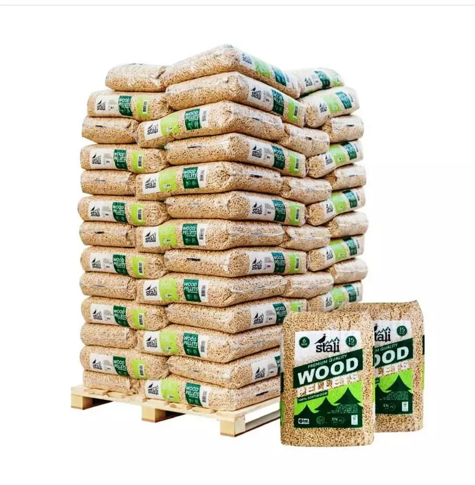 paquete de pellets de madera kefai